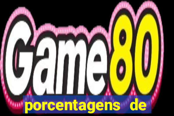 porcentagens de jogos pagantes